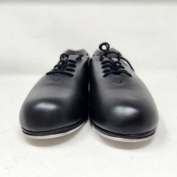 Unisex / Men\'s 10W Capezio 443 Tic Tap Toe oxford dance shoe in black main image 13